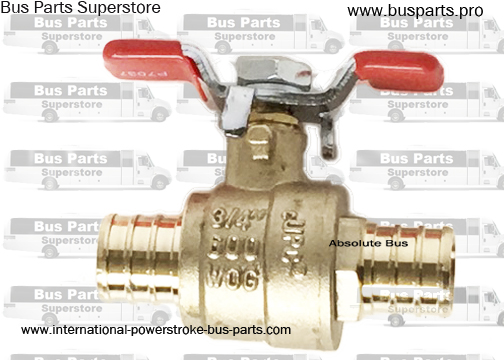 Shuttle Bus Heater Shut-Off Valve